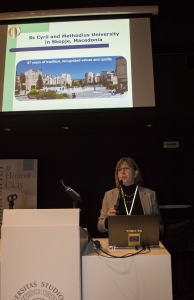 Meri Cvetkovska, Ss. Cyril and Methodius University in Skopje