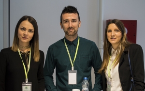 K-FORCE team: Danijela Ostojić, Slobodan Šupić, Suzana Draganić, University of Novi Sad