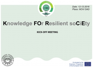 Kick-off meeting and Opening Conference of the K-FORCE project
